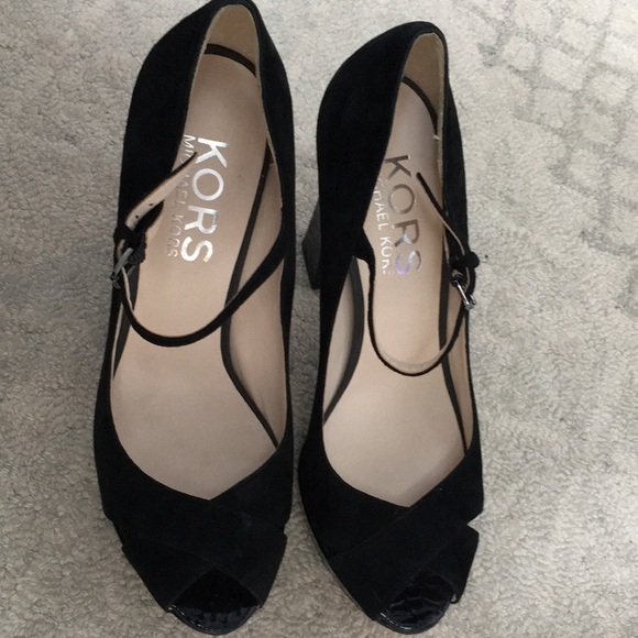 Black KORS Michael Kors heels - Picture 1 of 4